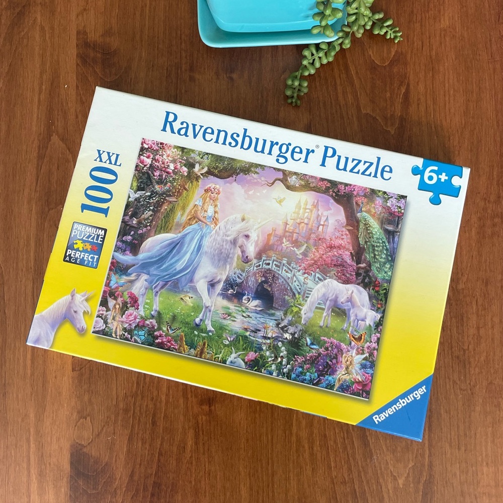 Like New Premium Ravensburger Puzzle 100 Piece “Magical Unicorn” #128877